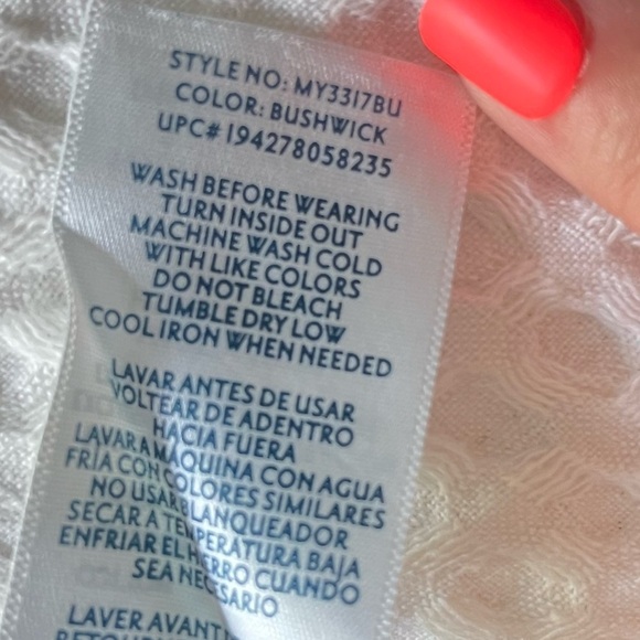 Seven 7 Womens Raw Hem Blue Weekend Denim Star Print Shorts Size 12 - Picture 3 of 9